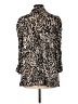Elementz Animal Print Gold Blazer Size L - photo 2