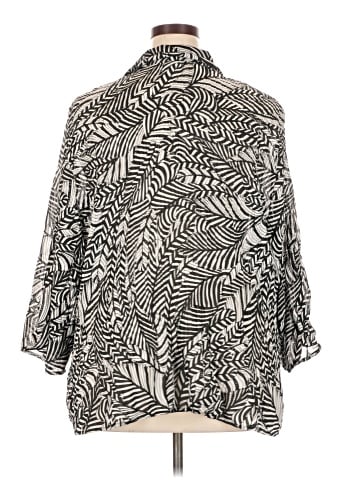 Fashion Bug 3/4 Sleeve Blouse (view 2)