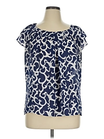 DressBarn Short Sleeve Blouse (view 1)