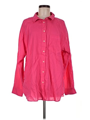 Lands' End Long Sleeve Button-Down Shirt (view 1)