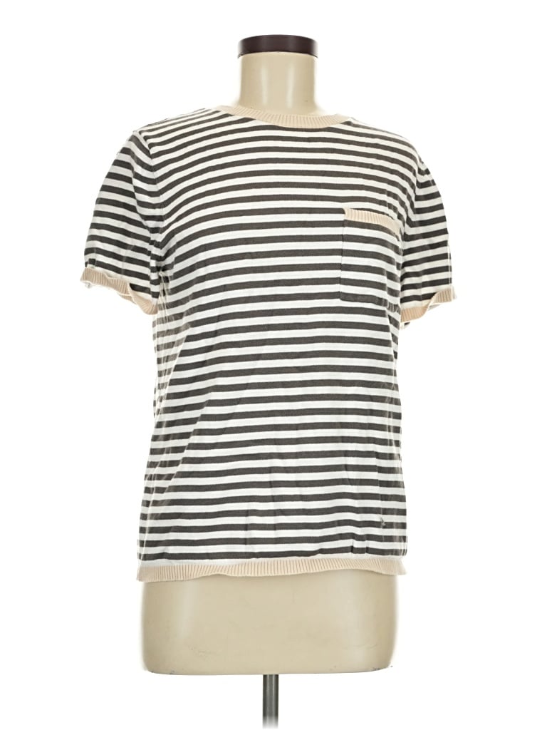Pre-owned Lillusory Short Sleeve T-shirt In Ivory