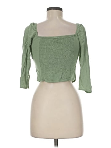 Kendall & Kylie 3/4 Sleeve Blouse (view 2)