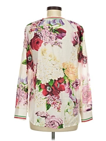 Magazine Long Sleeve Blouse (view 2)