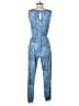 Eyn Tie-dye Blue Jumpsuit Size S - photo 2