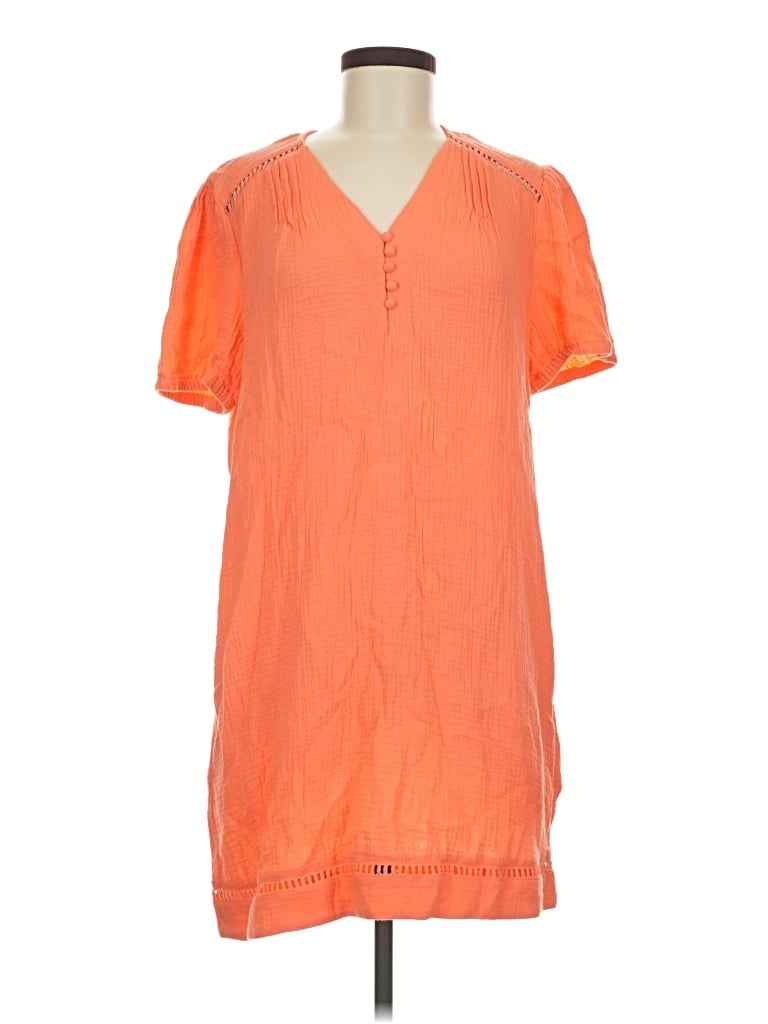 Pre-owned Untuckit Casual Dress In Orange
