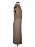 Express 100% Polyester Solid Brown Casual Dress Size S - photo 4