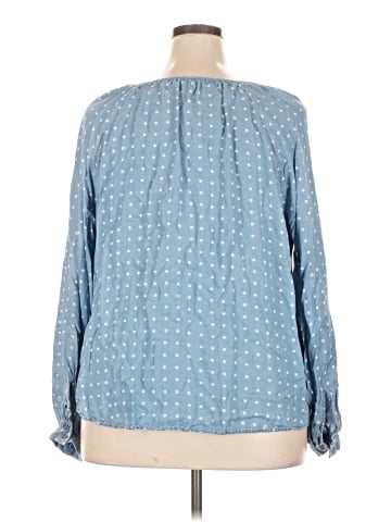 Chaps Long Sleeve Blouse (view 2)