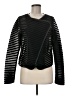 Dolce Cabo 100% Polyester Stripes Black Jacket Size M - photo 1