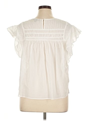 Banana Republic Factory Store Short Sleeve Blouse (view 2)