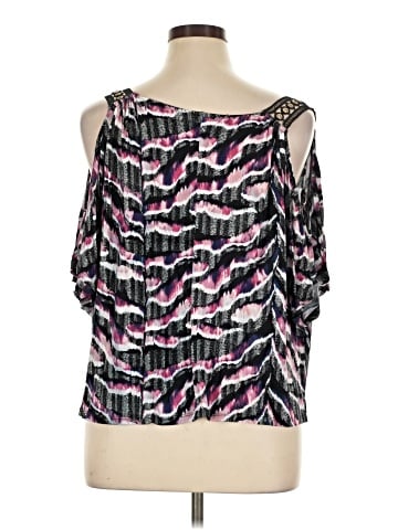 Jennifer Lopez Short Sleeve Blouse (view 2)