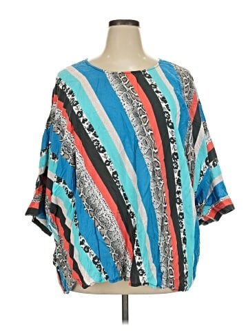 Tolani Short Sleeve Blouse (view 1)