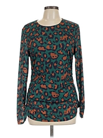 Tahari by ASL Long Sleeve Blouse (view 1)