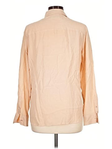 Equipment Long Sleeve Silk Top (view 2)