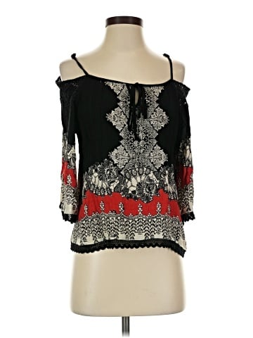 Angie 3/4 Sleeve Top (view 1)