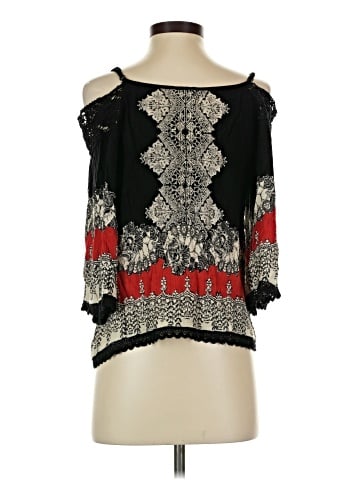 Angie 3/4 Sleeve Top (view 2)