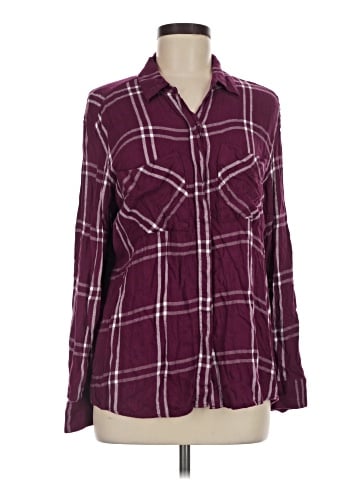 Express Long Sleeve Button-Down Shirt (view 1)