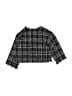 H&M 100% Polyester Tweed Black Jacket Size 2T - photo 2