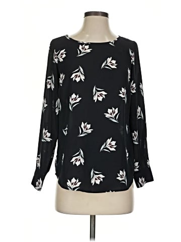 Ann Taylor Factory Long Sleeve Blouse (view 1)