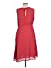 dip 100% Polyester Hearts Red Casual Dress Size 10 - photo 2