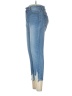 Shein Solid Blue Jeans Size M (petite) - photo 5