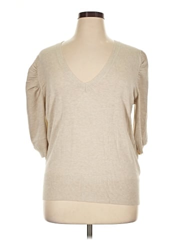 White House Black Market 3/4 Sleeve Top (view 1)