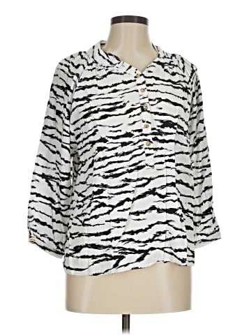 Melissa Odabash 3/4 Sleeve Blouse (view 1)