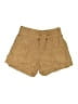 Athleta 100% Linen Stripes Gold Shorts Size 2 - photo 1