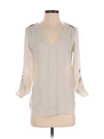Zara Basic 3/4 Sleeve Blouse (view 1)