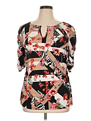 Thalia Sodi Short Sleeve Blouse (view 1)