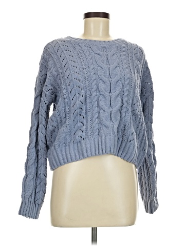 Pink Rose Pullover Sweater (view 1)