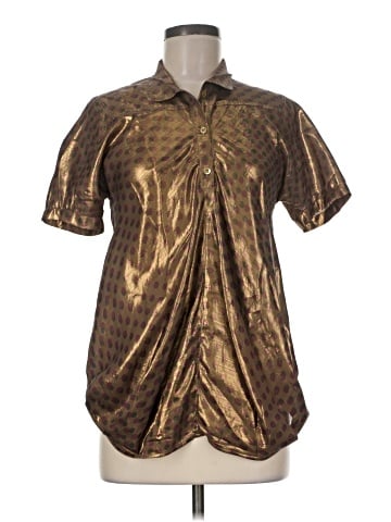 ETRO Short Sleeve Silk Top (view 1)
