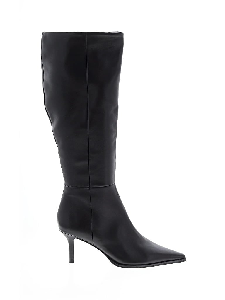 Pre-owned Steve Madden Boots In Black