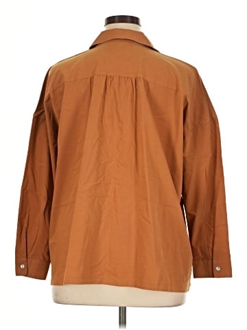 J.Jill 3/4 Sleeve Button-Down Shirt (view 2)