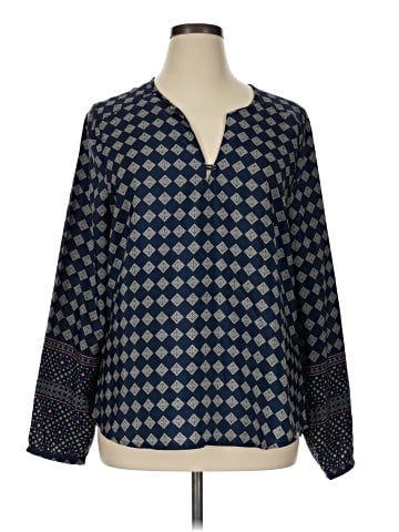 Harve Benard Long Sleeve Blouse (view 1)