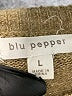 Blu Pepper Color Block Tan Pullover Sweater Size L - photo 7