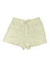 Athleta 100% Linen Yellow Shorts Size L - photo 1