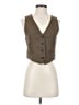 Zara 100% Polyester Brown Vest Size XS - photo 1