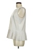 SPANX Silver Sleeveless Blouse Size M - photo 5