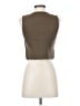 Zara 100% Polyester Brown Vest Size XS - photo 2