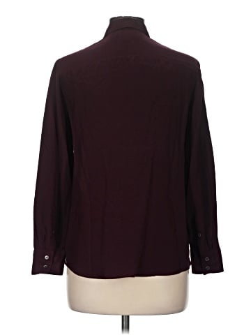 J.Crew Long Sleeve Silk Top (view 2)