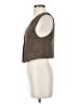 Zara 100% Polyester Brown Vest Size XS - photo 5