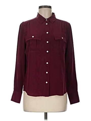 J.Crew Long Sleeve Silk Top (view 1)