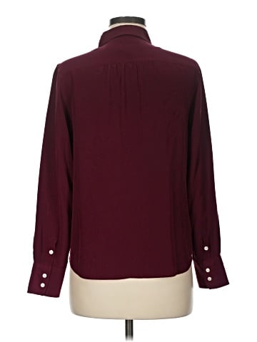 J.Crew Long Sleeve Silk Top (view 2)