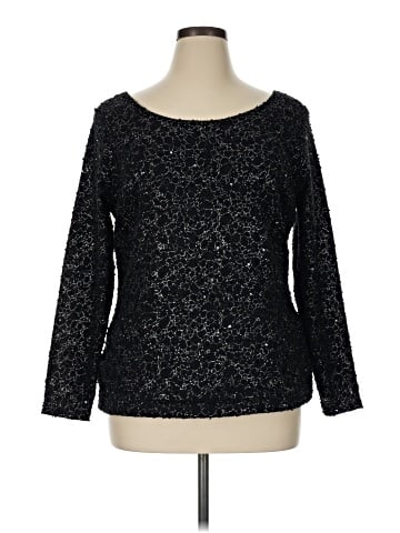 Jennifer Lopez Long Sleeve Top (view 1)