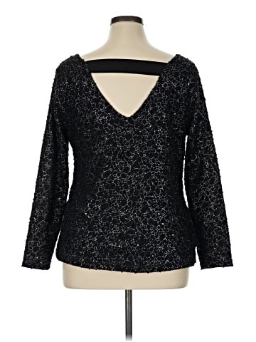 Jennifer Lopez Long Sleeve Top (view 2)