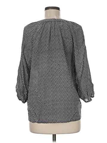 Joie 3/4 Sleeve Silk Top (view 2)