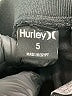 Hurley 100% Polyester Black Track Pants Size 5 - photo 3