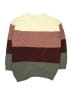 H&M Color Block Brown Pullover Sweater Size 12-14 - photo 1