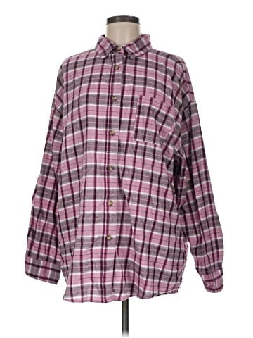 Aeropostale Long Sleeve Button-Down Shirt (view 1)