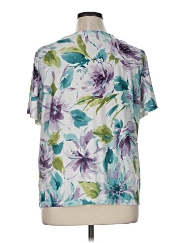 Alfred Dunner Short Sleeve Blouse (view 2)